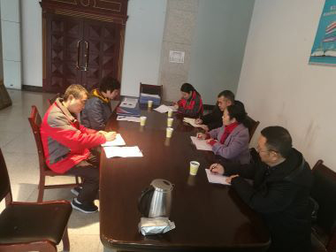 市工會(huì)系統(tǒng)專項(xiàng)幫扶資金督查組來(lái)公司督導(dǎo)工作