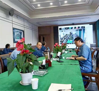 生產(chǎn)管理部利用云平臺(tái)召開生產(chǎn)調(diào)度視頻會(huì)
