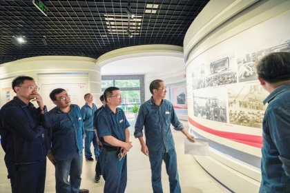 瀘天化陳列館內(nèi)部改造進(jìn)入微調(diào)階段