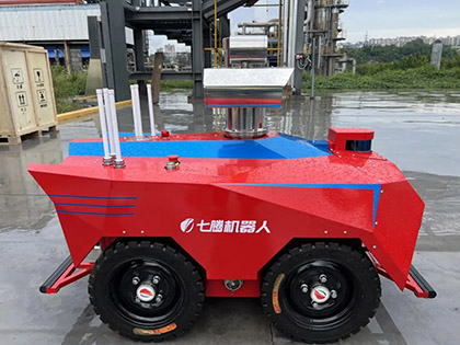 瀘天化股份公司儲(chǔ)氨系統(tǒng)機(jī)器人“上崗”