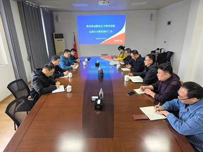 瀘天化股份公司紀(jì)委書(shū)記陳偉帶隊(duì)到弘潤(rùn)公司開(kāi)展專(zhuān)項(xiàng)督導(dǎo)檢查