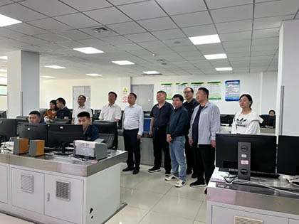 瀘州市人大常委會副主任付小平率隊(duì)調(diào)研瀘天化寧夏基地