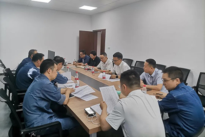 國(guó)網(wǎng)納溪供電公司來(lái)我公司調(diào)研交流