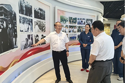 中國(guó)職業(yè)安全健康協(xié)會(huì)來(lái)我公司調(diào)研指導(dǎo)工作